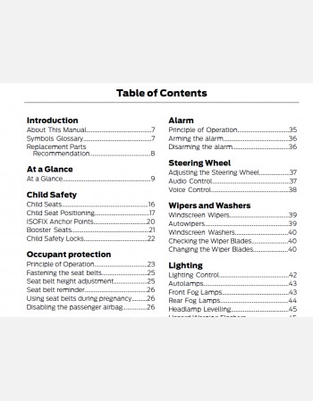ford ranger 2012 owners manual